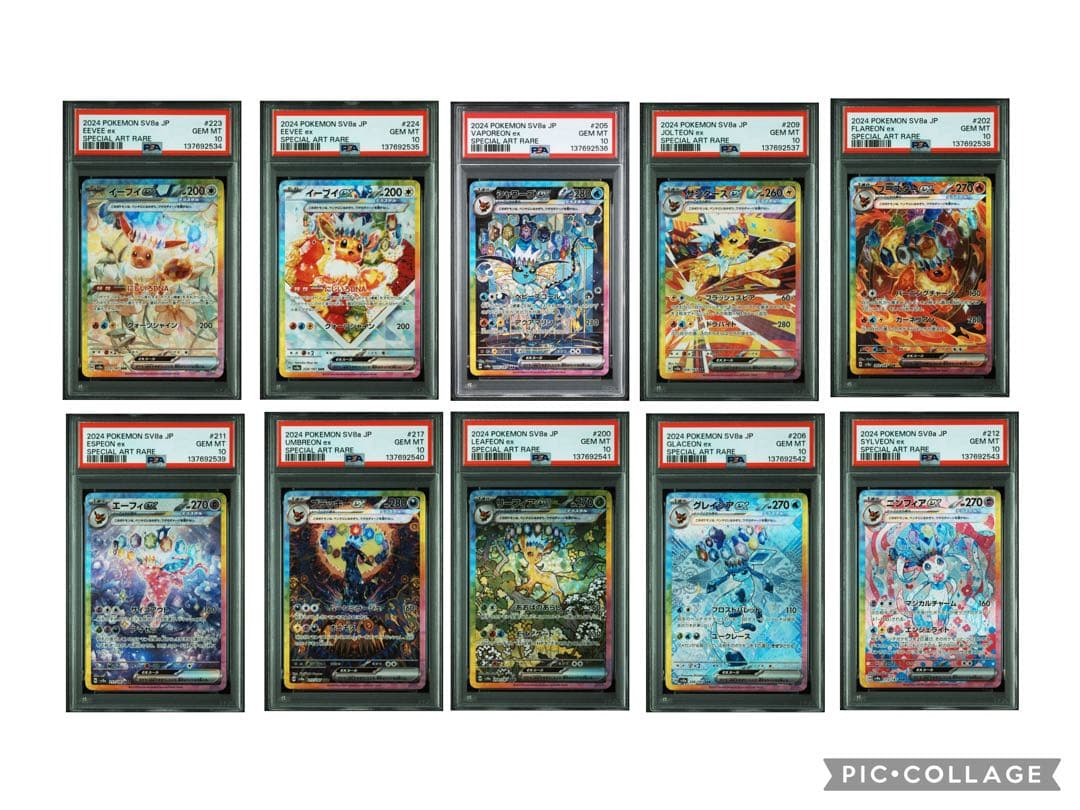 All PSA10】ブイズ 10連番 - メルカリ