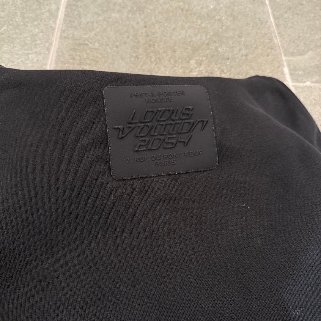 激レア ルイヴィトン プレーン 裏起毛 スウェットプルオーバーパーカー