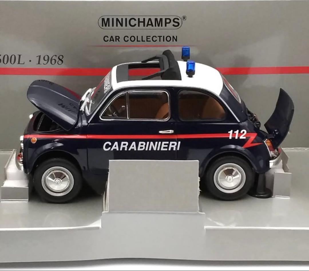1/18 Fiat 500L1968CARABINIERI ミニカーコレクション