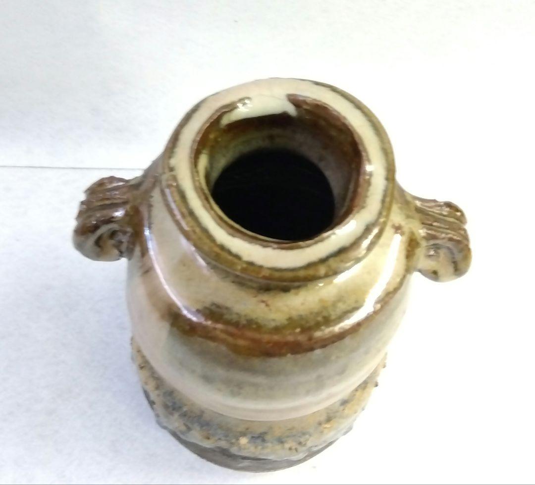 茶道具 花入 萩焼 灰被 耳付 古畑窯 椋原佳俊 - メルカリ