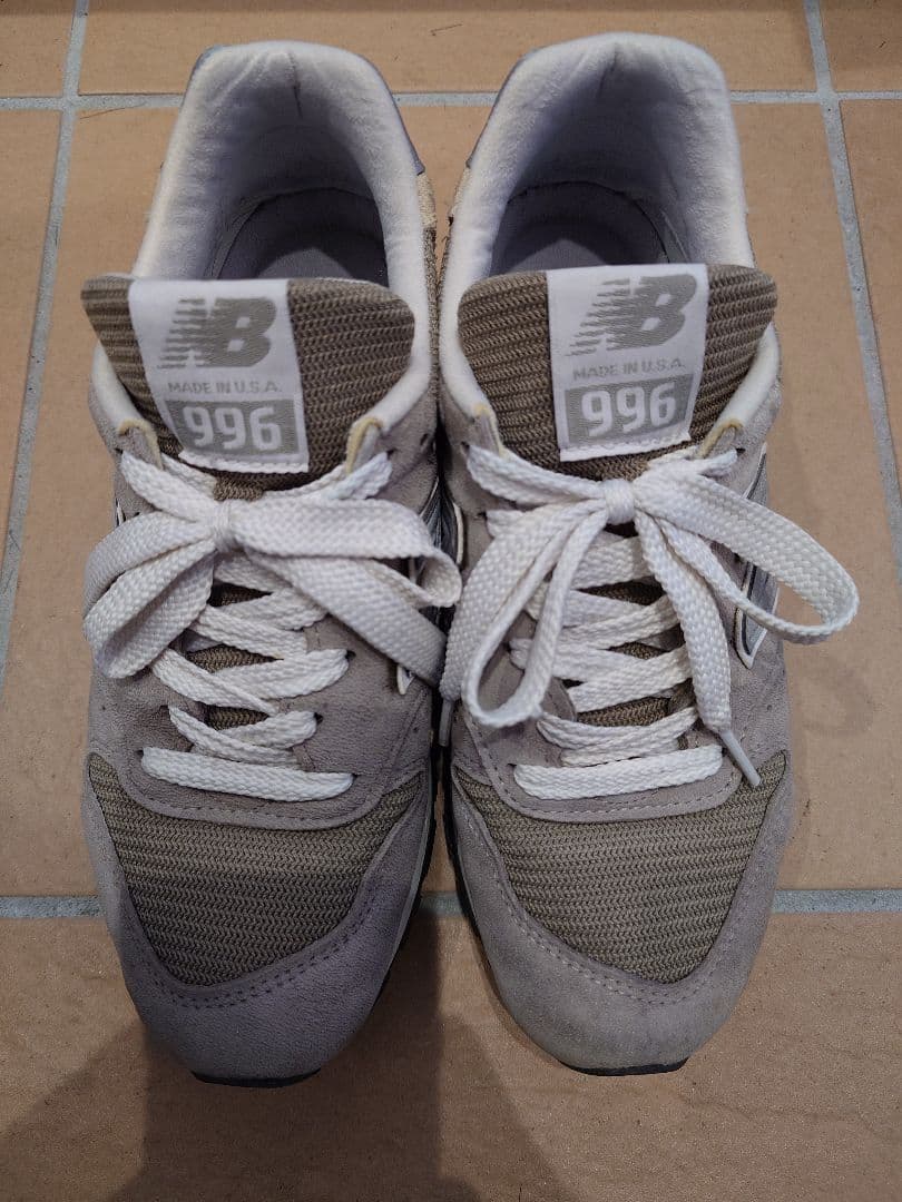 ニューバランス M996 24.0cm USA グレー