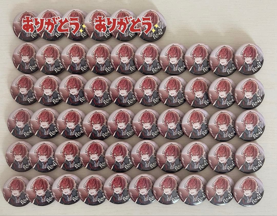 Knight X 騎士X ばぁう The Night 特典缶バッジ56個 Knight X - 騎士X - 缶バッジ 集合 ばぁうさん タケヤキ翔さん てると