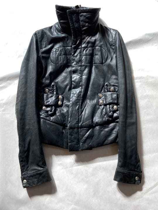 Rickowens ライダースジャケット