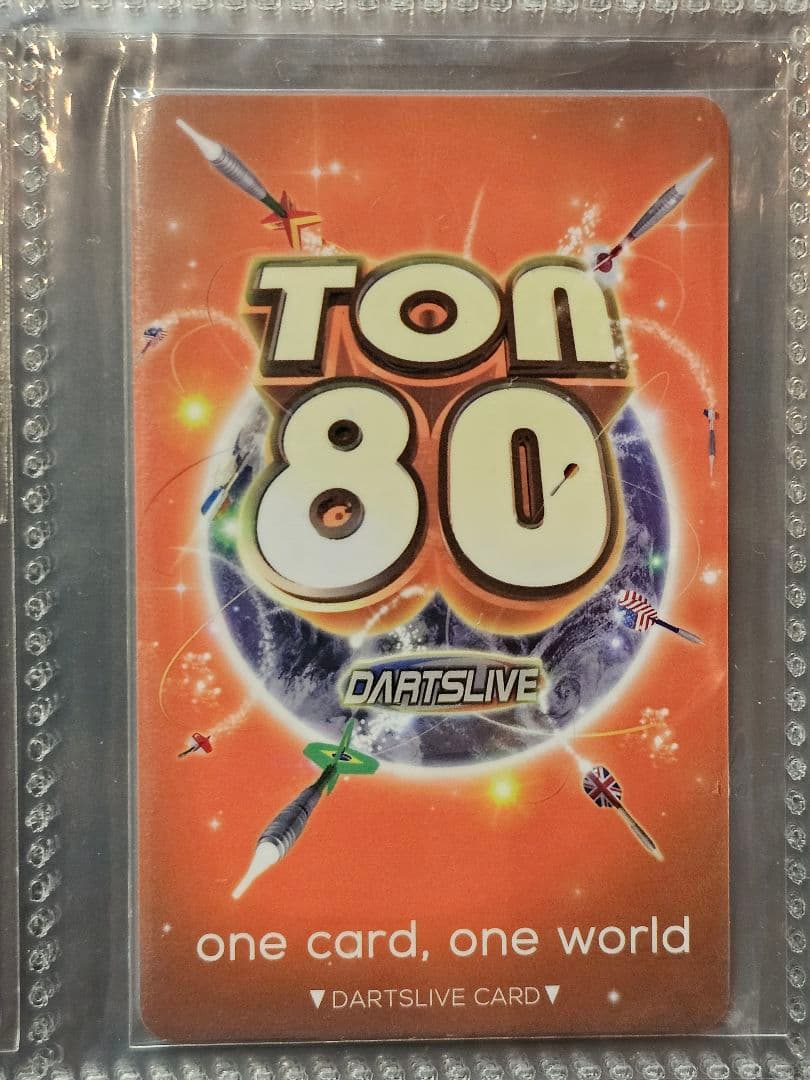 廃盤レア ダーツライブカード ton80 - メルカリ
