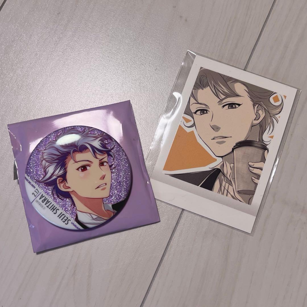 ときメモ gs3 設楽聖司 バースデーイラスト2024 缶バッジ ぱしゃこれ