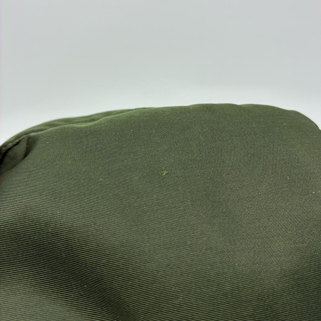 PRADA プラダ オリーブグリーン カーキ 巾着ポーチ A1361A2 - メルカリ