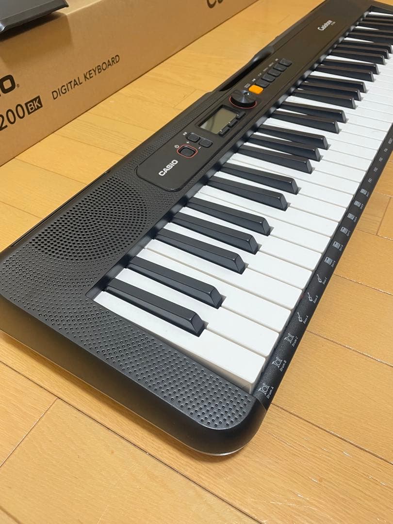 CASIO Casiotone CT-S200 61鍵 ブラック - メルカリ