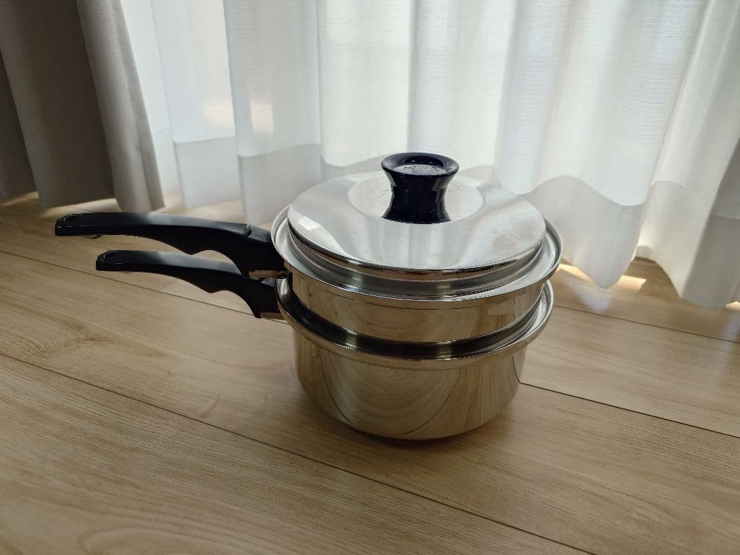 インコア　ステンレス 蒸し器セット 蓋付き