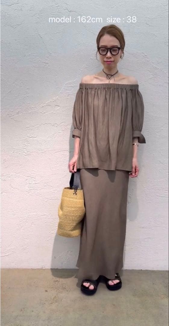 Whim Gazette ツイル顔料染めスカート 完売品 - メルカリ