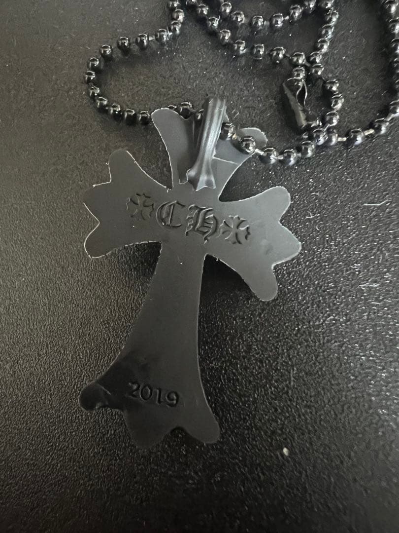 最終値下げ）クロムハーツ青山20周年記念限定品ラバーネックレスブラック