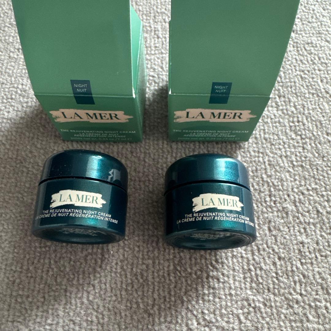 LA MERザ・モイスチャライジング ナイトクリーム7ml 2個