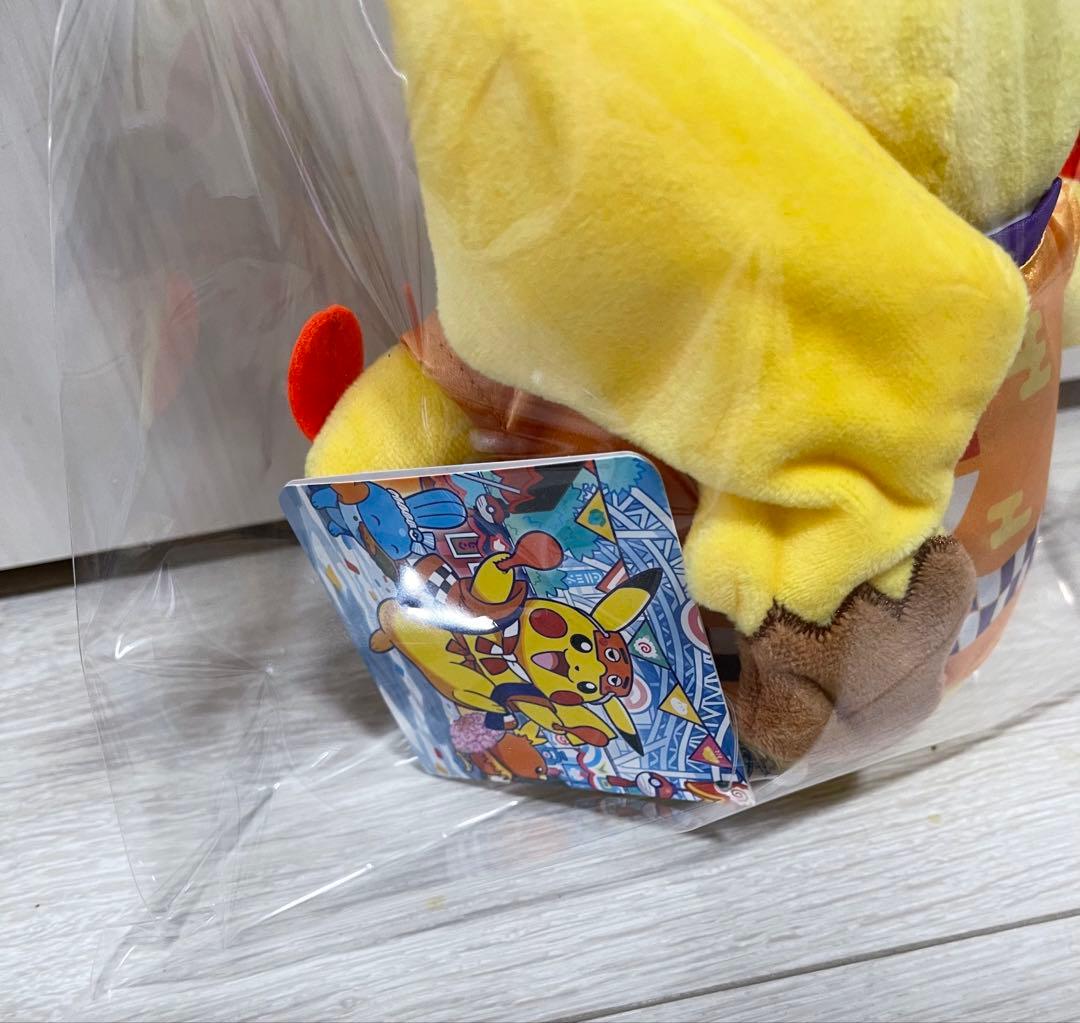 新品】【福岡限定】ぬいぐるみ にわか面ピカチュウ ポケモンセンター