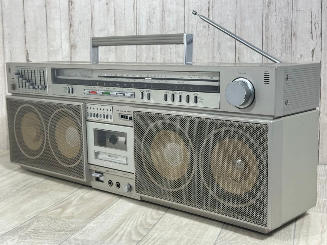 動作品| PIONEER パイオニア ラジカセSK-900 希少レトロ ラジオ - メルカリ