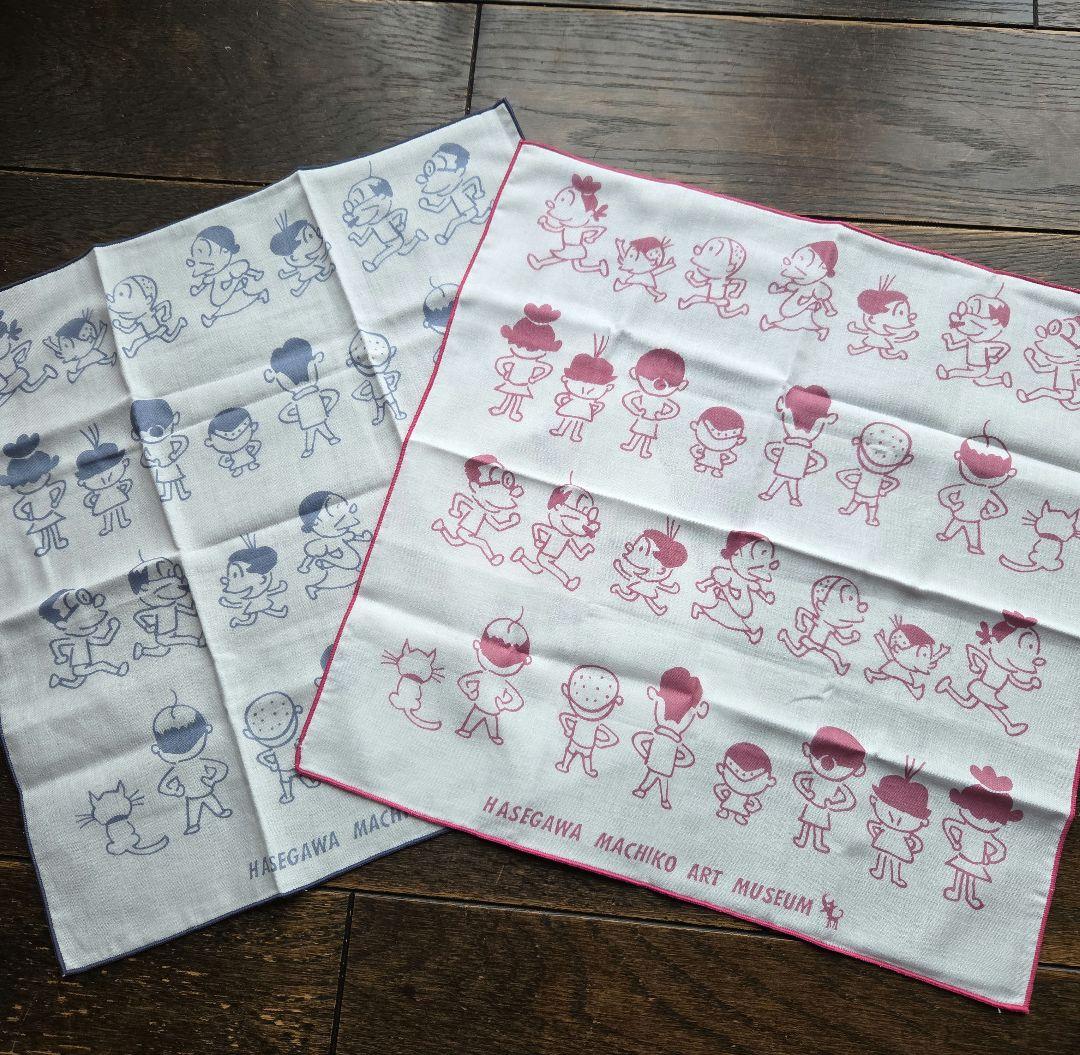 サザエさん 長谷川町子美術館☆サザエさんハンカチ - メルカリ