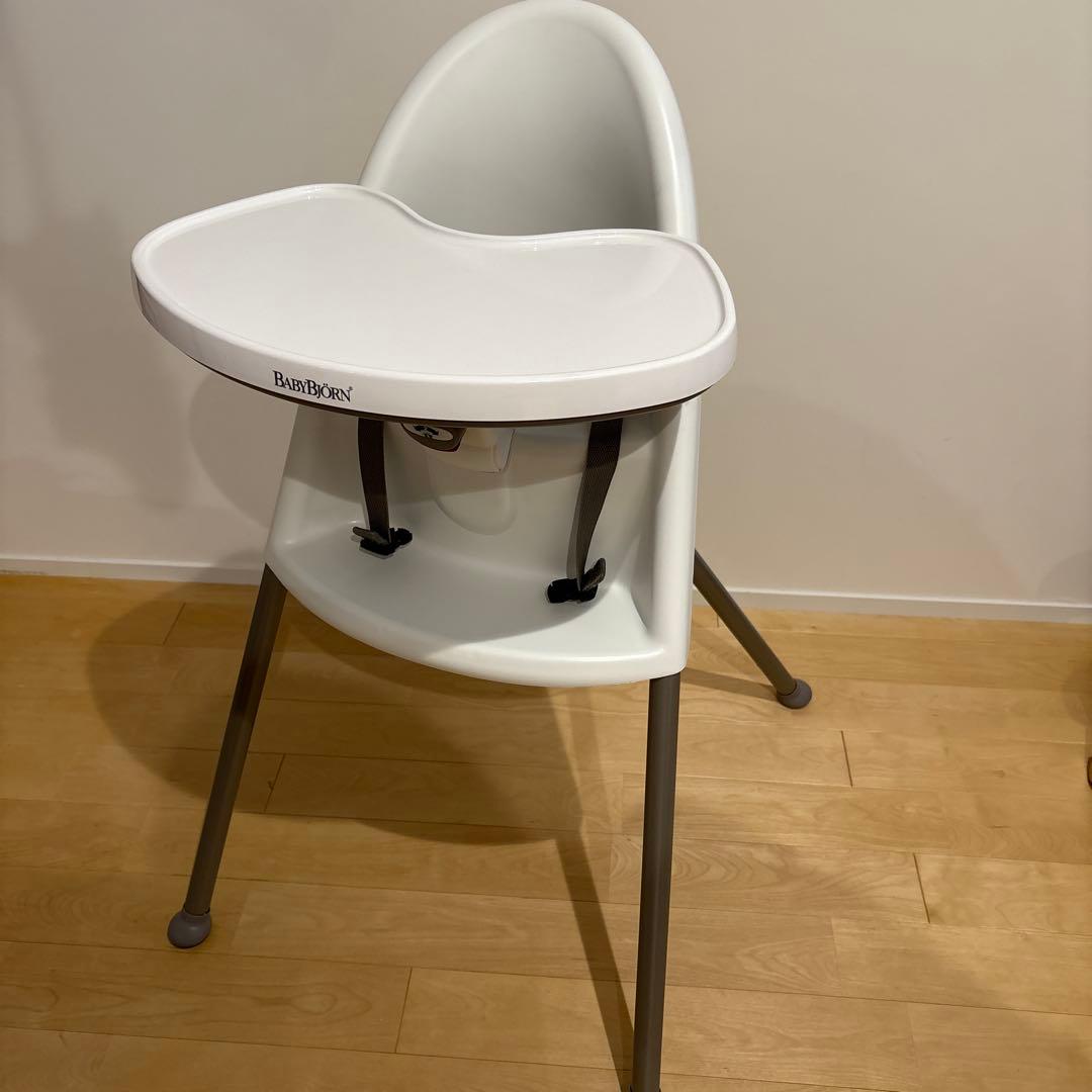 美品　ベビービョルン　ハイチェア　ホワイト