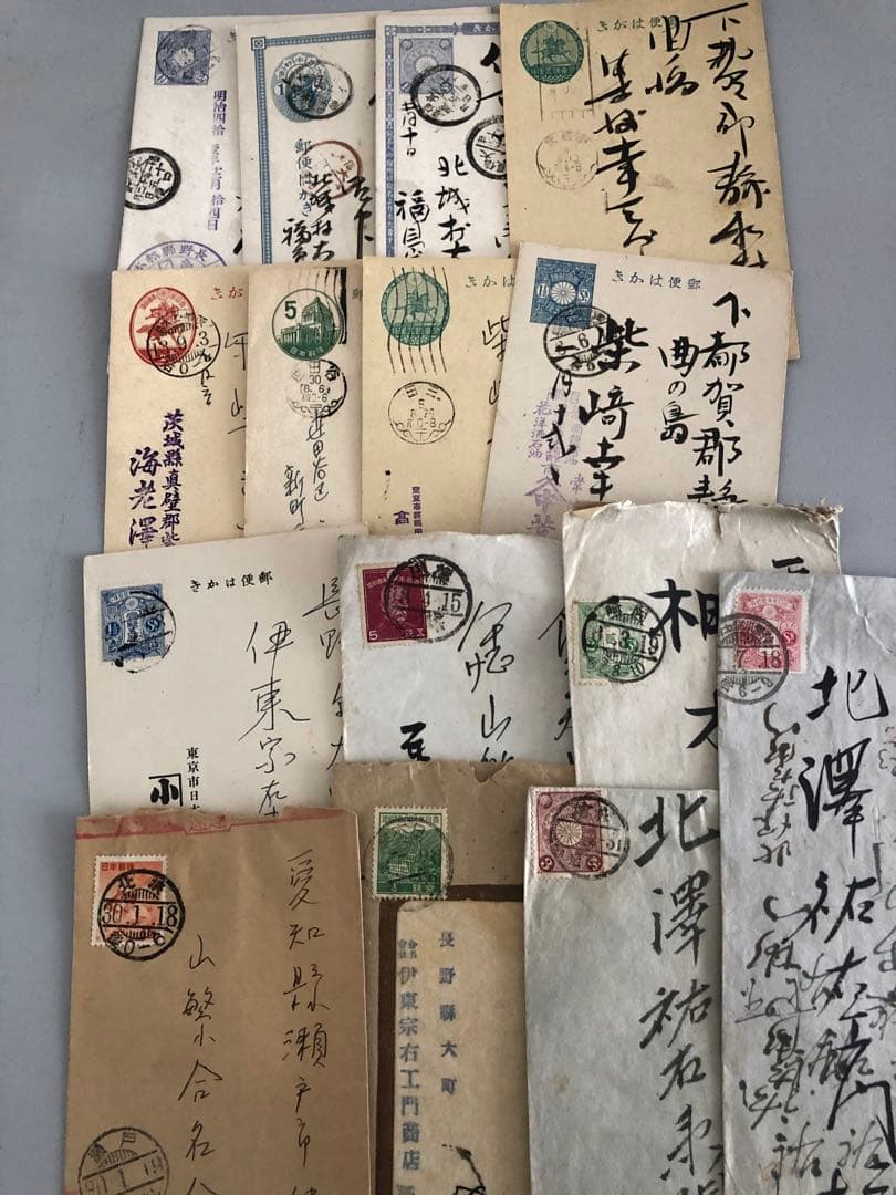 明治時代の封筒と切手のセット - メルカリ