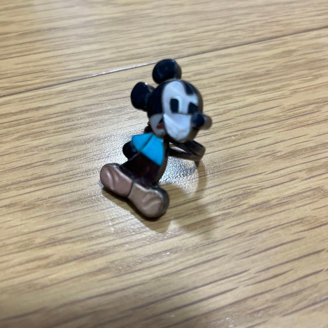 ズニ族 インディアンジュエリー リング ミッキーマウス ディズニー