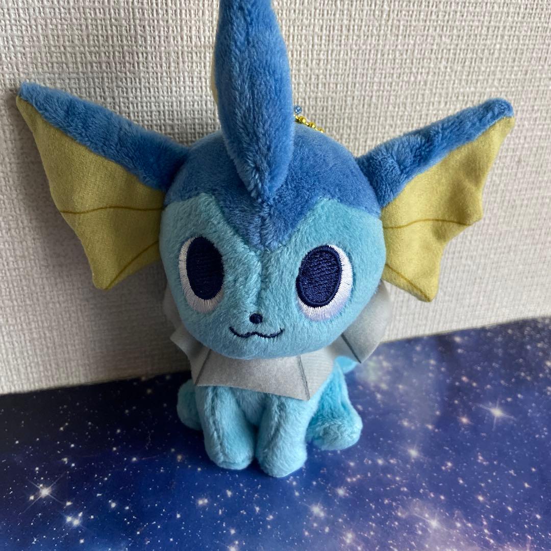 ポケモンセンター限定　ポケモンタイム　シャワーズぬいぐるみマスコット　タグ付き