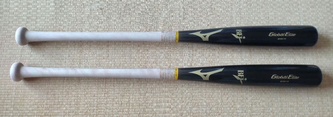 ミズノ 硬式木製バット BFJ バーチ 上林誠知モデル 2本