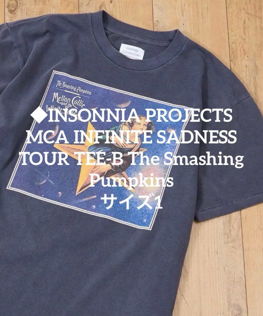 新品】The Smashing Pumpkins Tシャツ ネイビー M - メルカリ