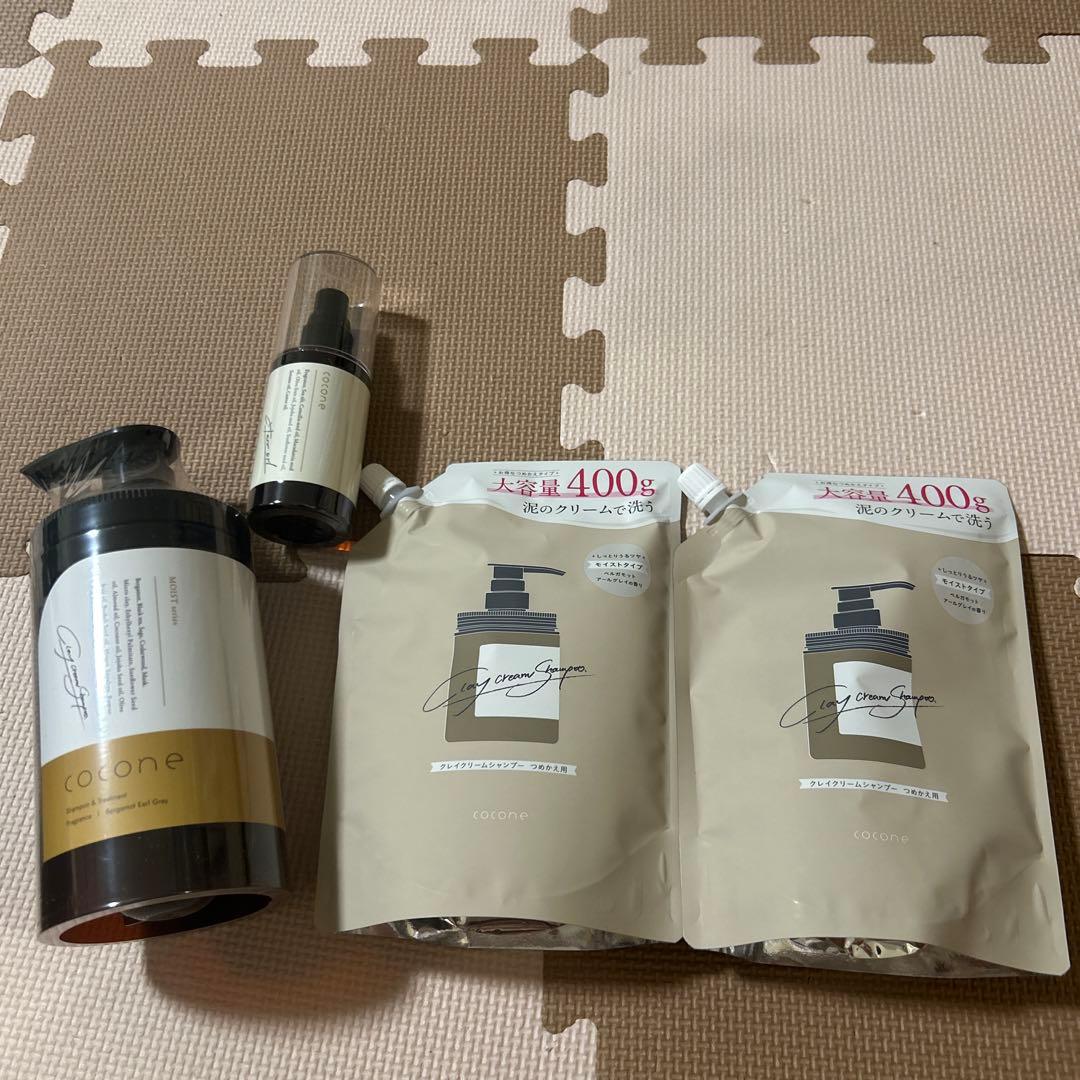 cocone クレイクリームシャンプー　モイスト