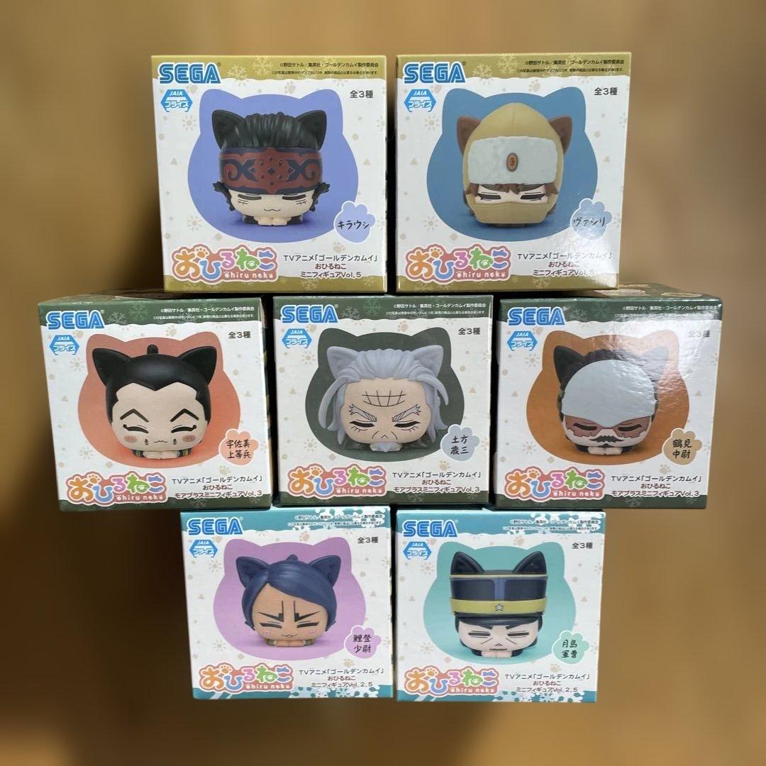 ゴールデンカムイ　おひるねこ　7種