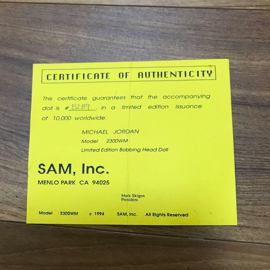 マイケルジョーダン ボビングヘッド 未使用 - メルカリ