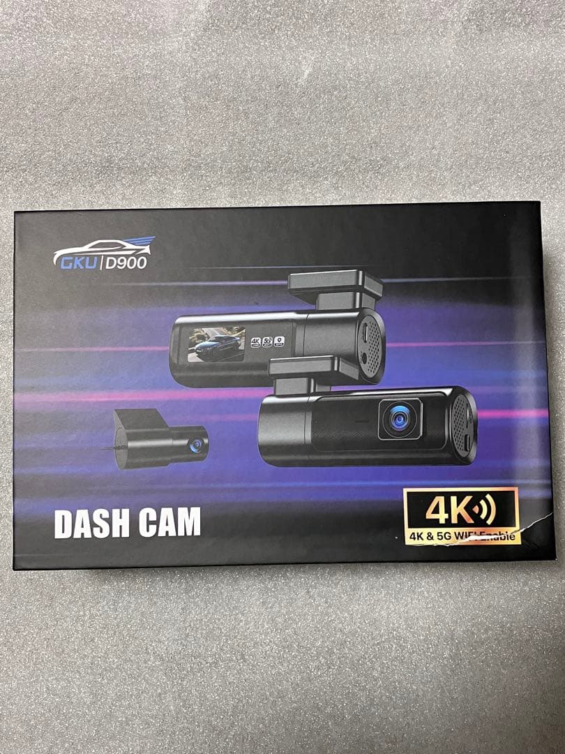 GKU 【SONY製IMX335センサー】 前後ドライブレコーダー