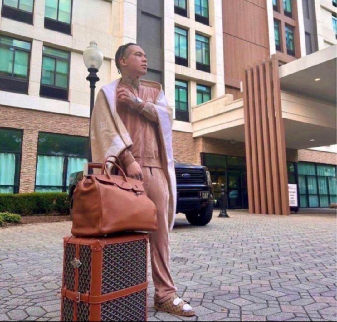 も*の様 needles トラックジャケット　yzerr着用 セットアップ セットアップ YZERR着用 ニードルストラックジャケット - メルカリ