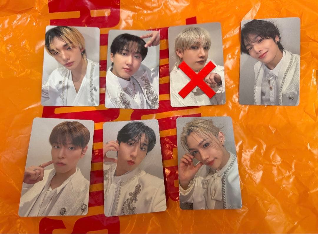 stray kids 会場限定 6枚セット オフイベ インテックス大阪 スキズ StrayKids 】 本日インテックス大阪での、#スキズ の特典会イベントに