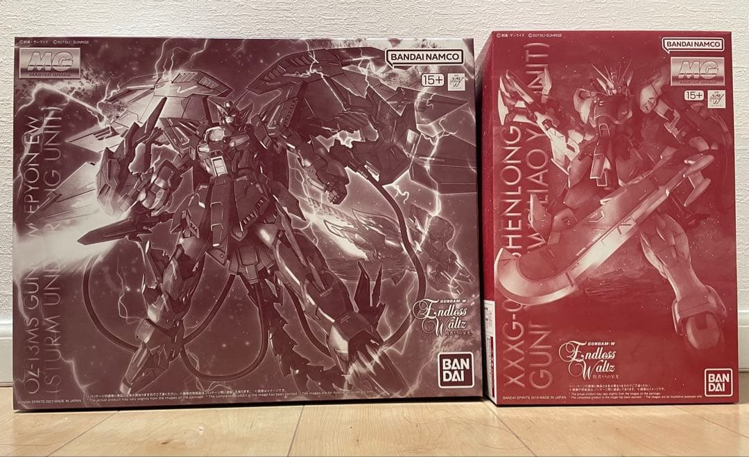 特限〜P還元中 MGガンダムエピオン&シェンロンガンダムセット