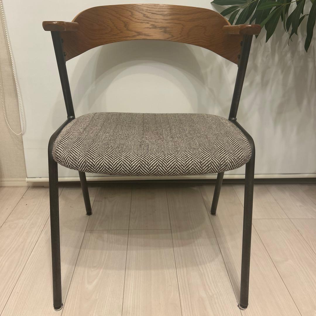 【定価の半額】a.depeche danis ショートアームチェア アイアン