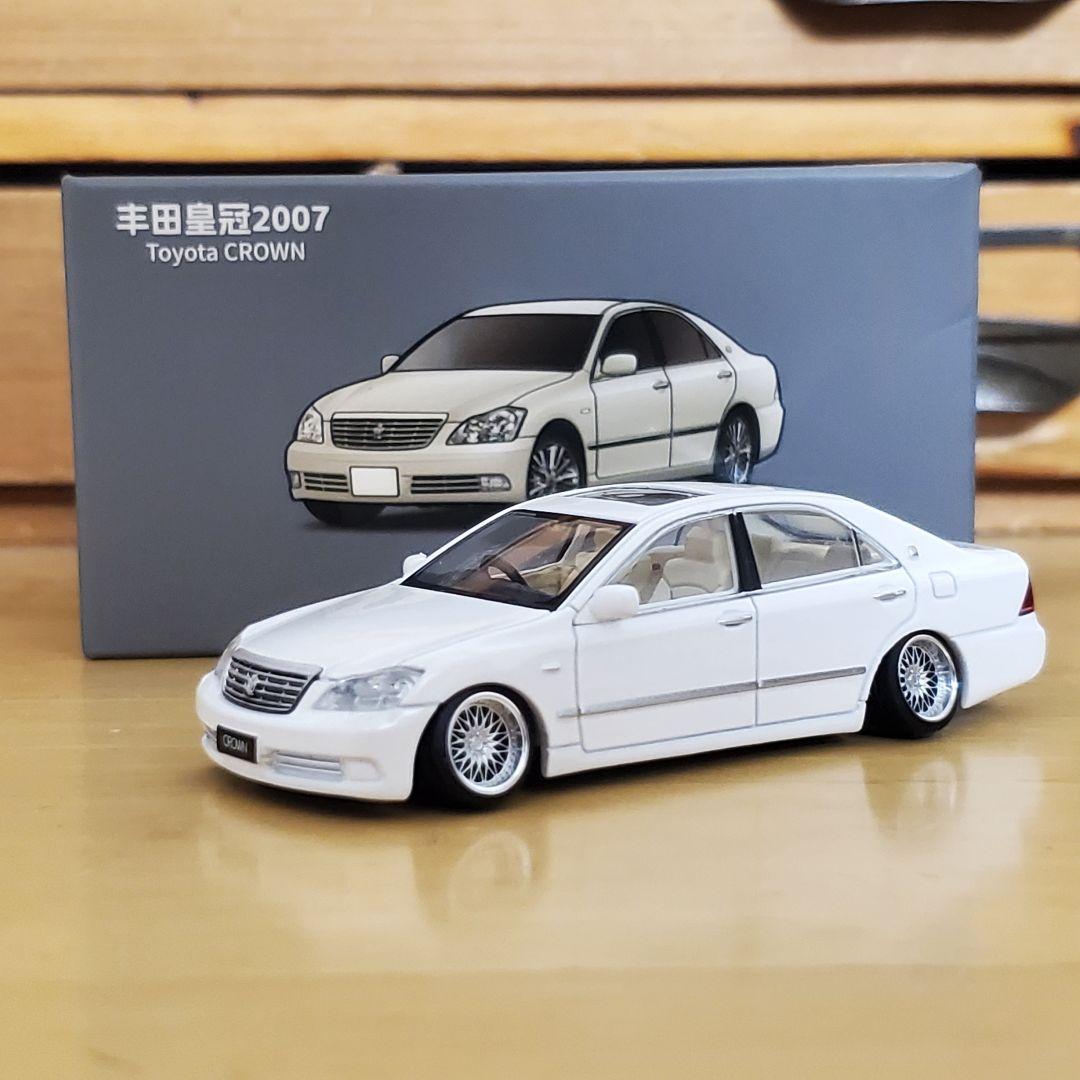トヨタ 18クラウン ホイール 車高 キャンバー カスタム 1/64