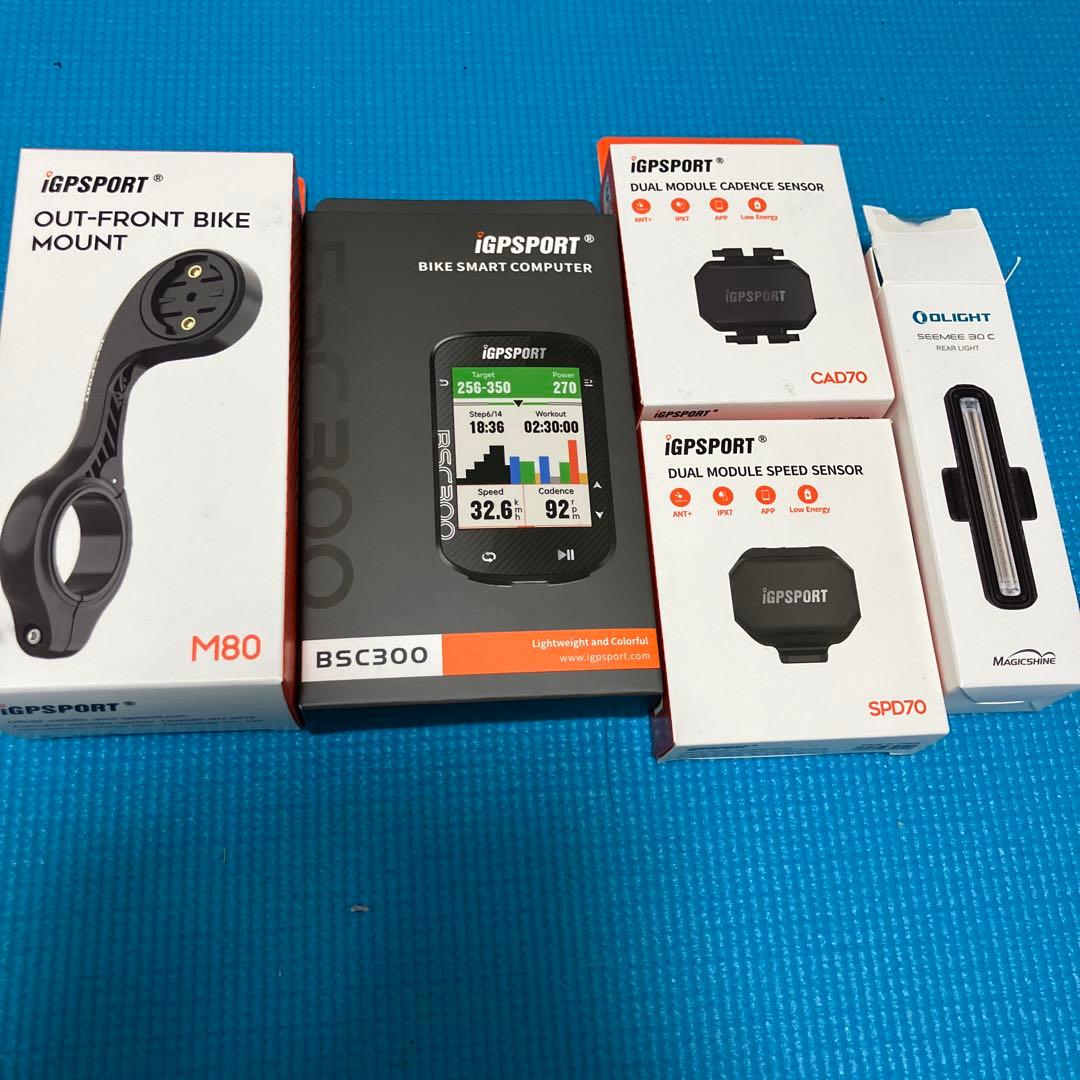 美品 iGPSPORT BSC300 サイクルコンピューターまとめ売り