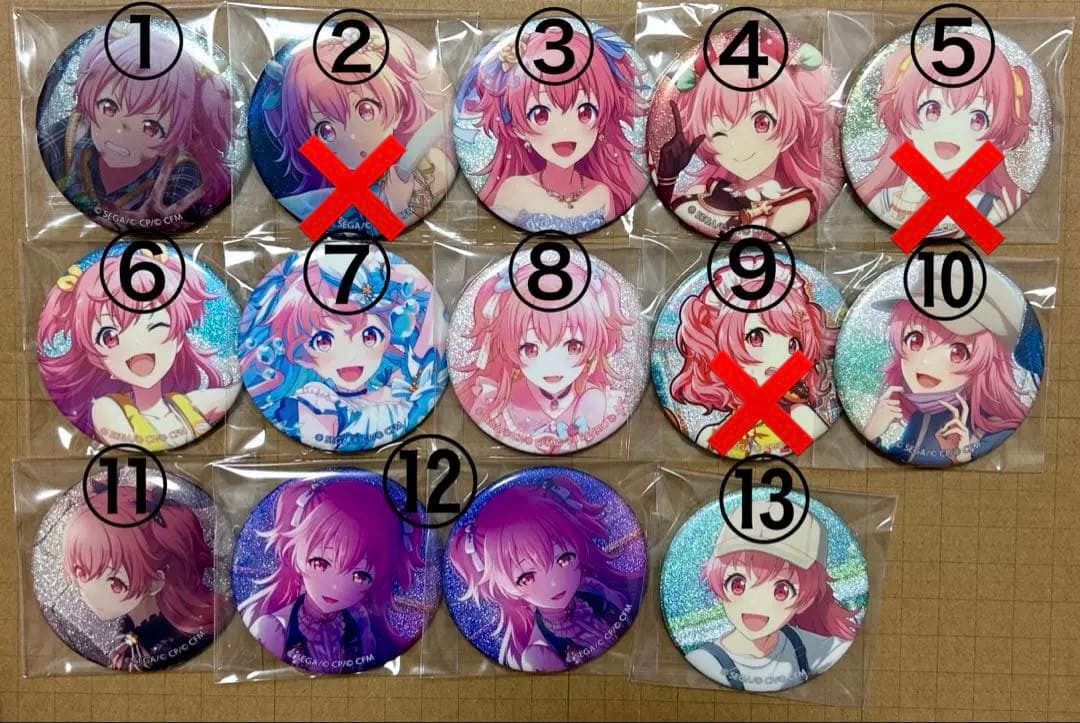 バラ売り専用 プロセカ 桃井愛莉 缶バッジ - メルカリ