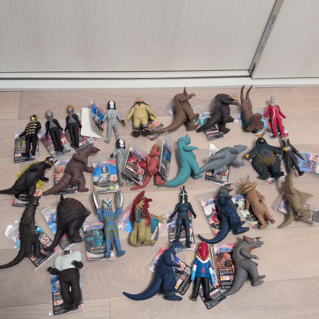 【タグ付未使用】ウルトラ怪獣　ソフビ　29体まとめ売り