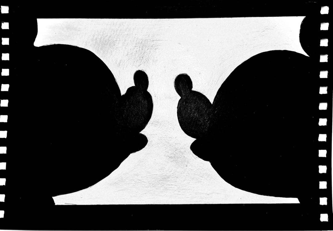 絵画　ミッキー＋ミニー 恋人達の銀食器 / Lover's silverware Mickey and Minnie in San Francisco - Limited Edition Canvas By