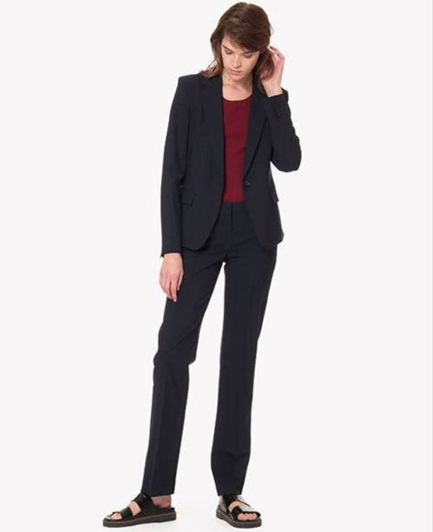 【たかちょ】theory レディースXS XX0 XXX0ネイビー