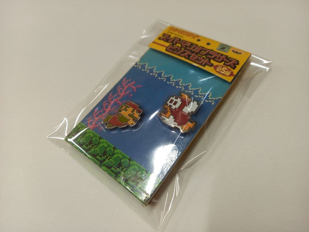 新品未開封！ スーパーマリオブラザーズ ピンズセット マリオ