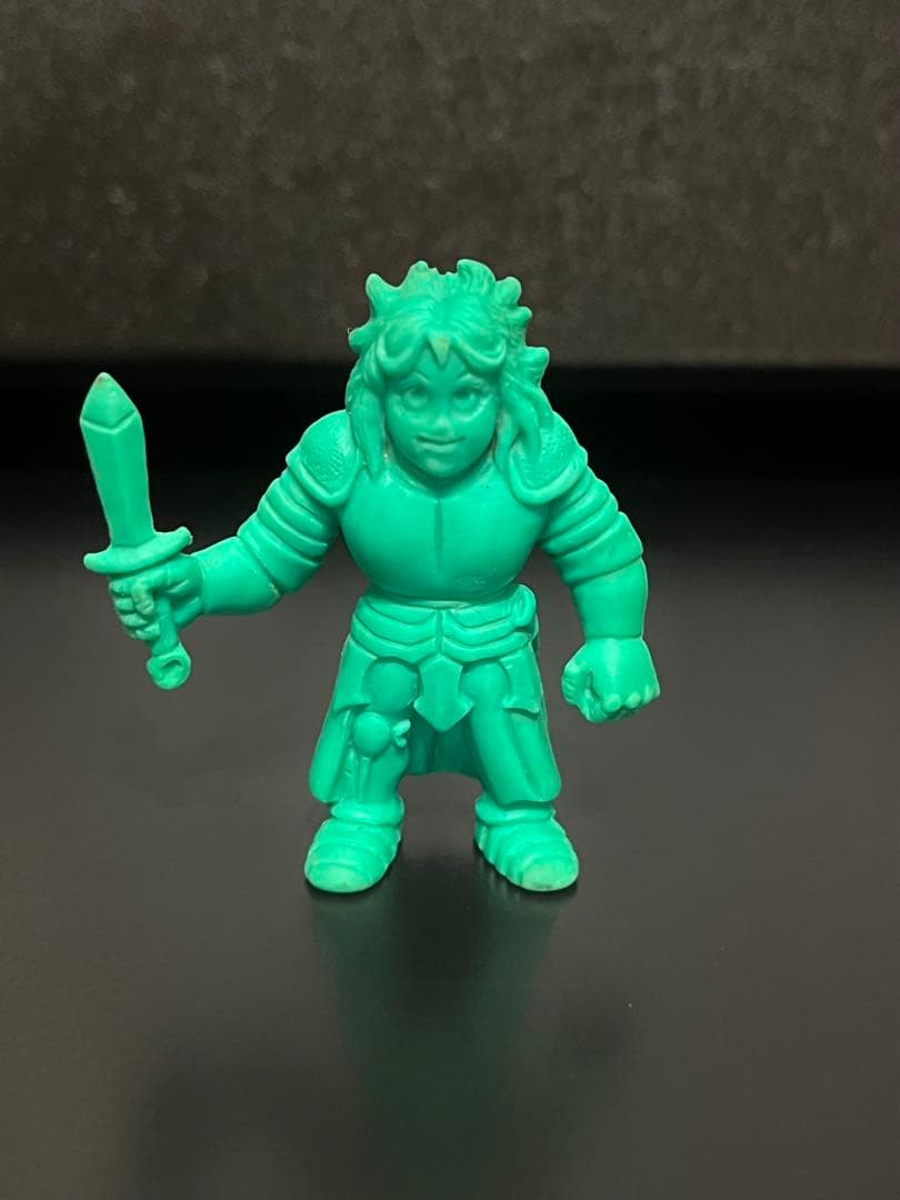 キン肉マン消しゴム　ビビンバ　緑色