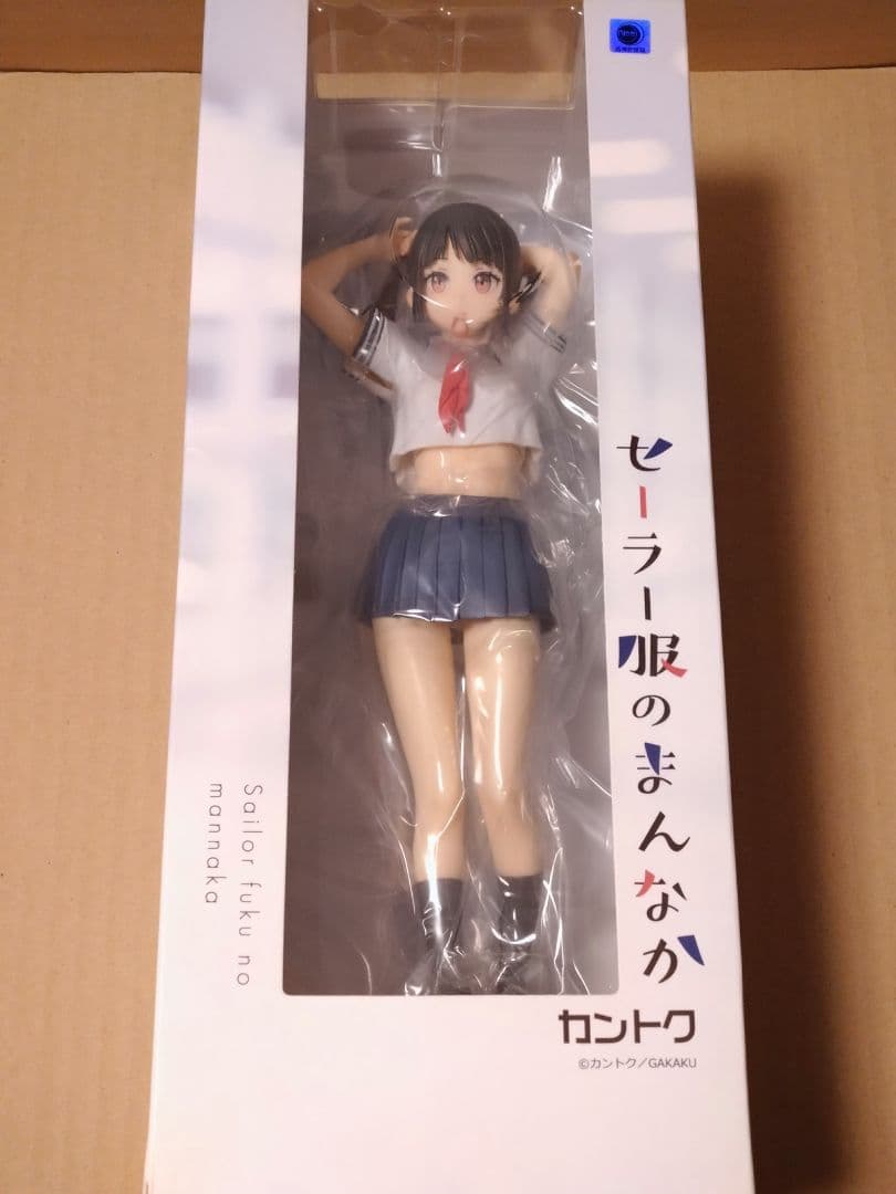 カントク『セーラー服のまんなか』 完成品フィギュア※外箱傷みあり