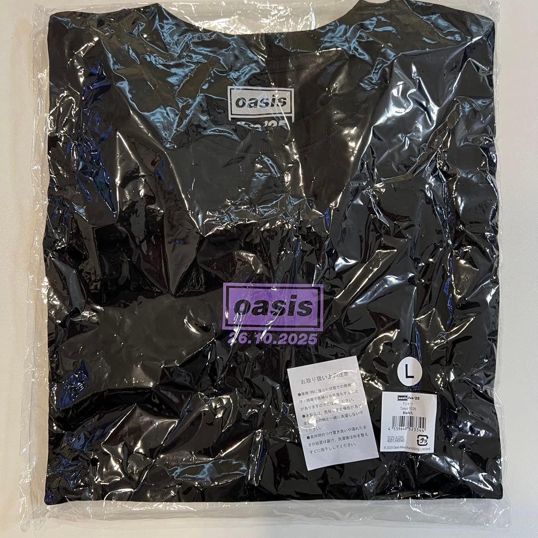 オアシス ライブ'25 Tシャツ TOKYO1026 Lサイズ 日本限定 - メルカリ