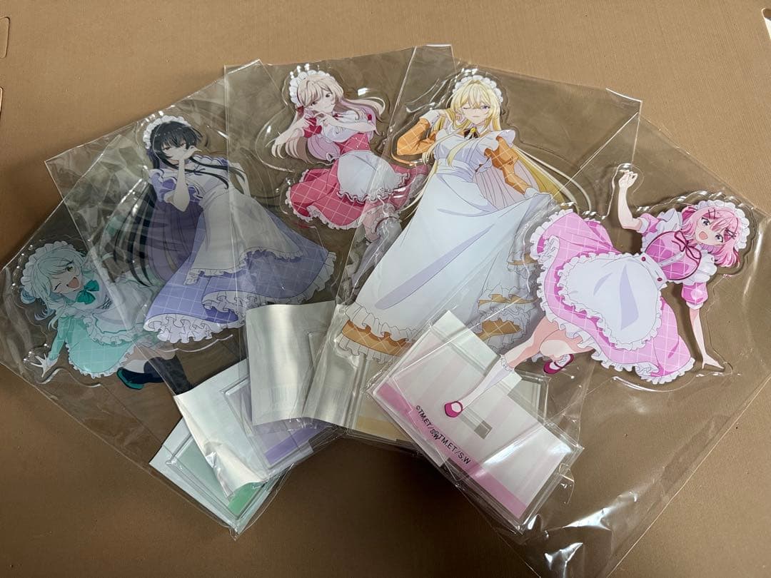 わたしが恋人になれるわけないじゃん　カラフルメイド　BIGアクスタセット