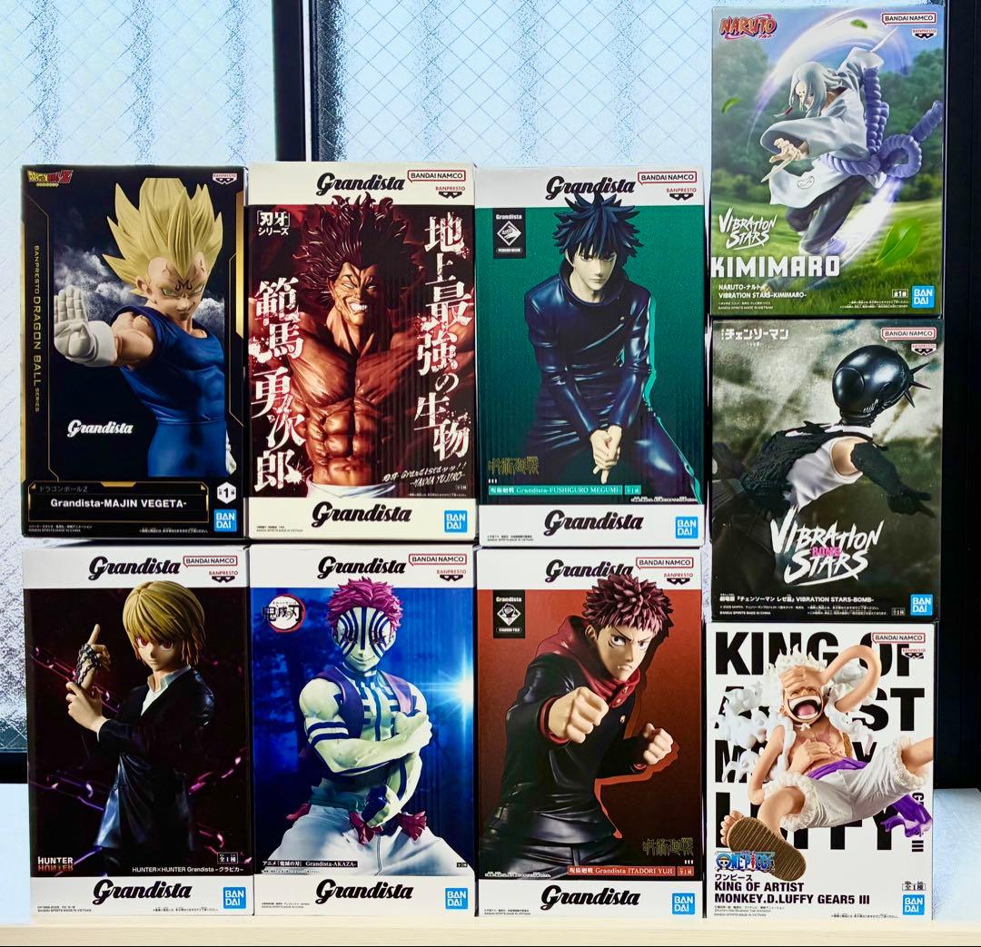 【 人気アニメ Figure 9種9点セット】まとめ売り_BOMB!!!