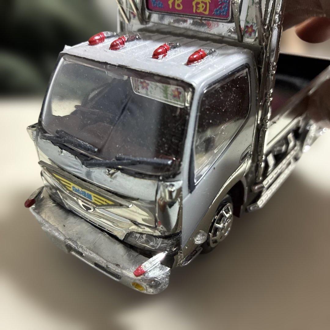 楽プラHINO トラック 1/32完成品2台素人作 - メルカリ