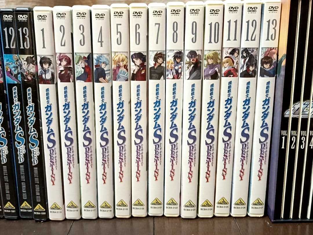 【吉田知代】ガンダムSEED＆SEED DESTINY DVD 全巻セット