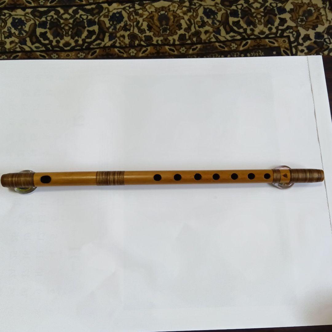 篠笛　立平　拭漆　天地巻き 古典調　四本調子