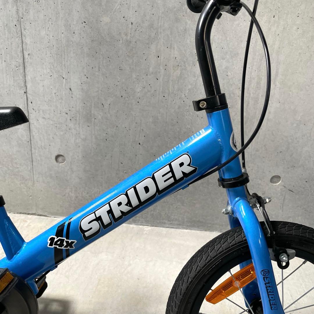 美品】STRIDER（ストライダー）14X ブルー ペダル付き たのメル便