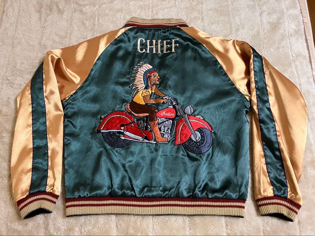 テーラー東洋　SOUVENIR JACKET 「舞妓×CHIEF」スカジャン