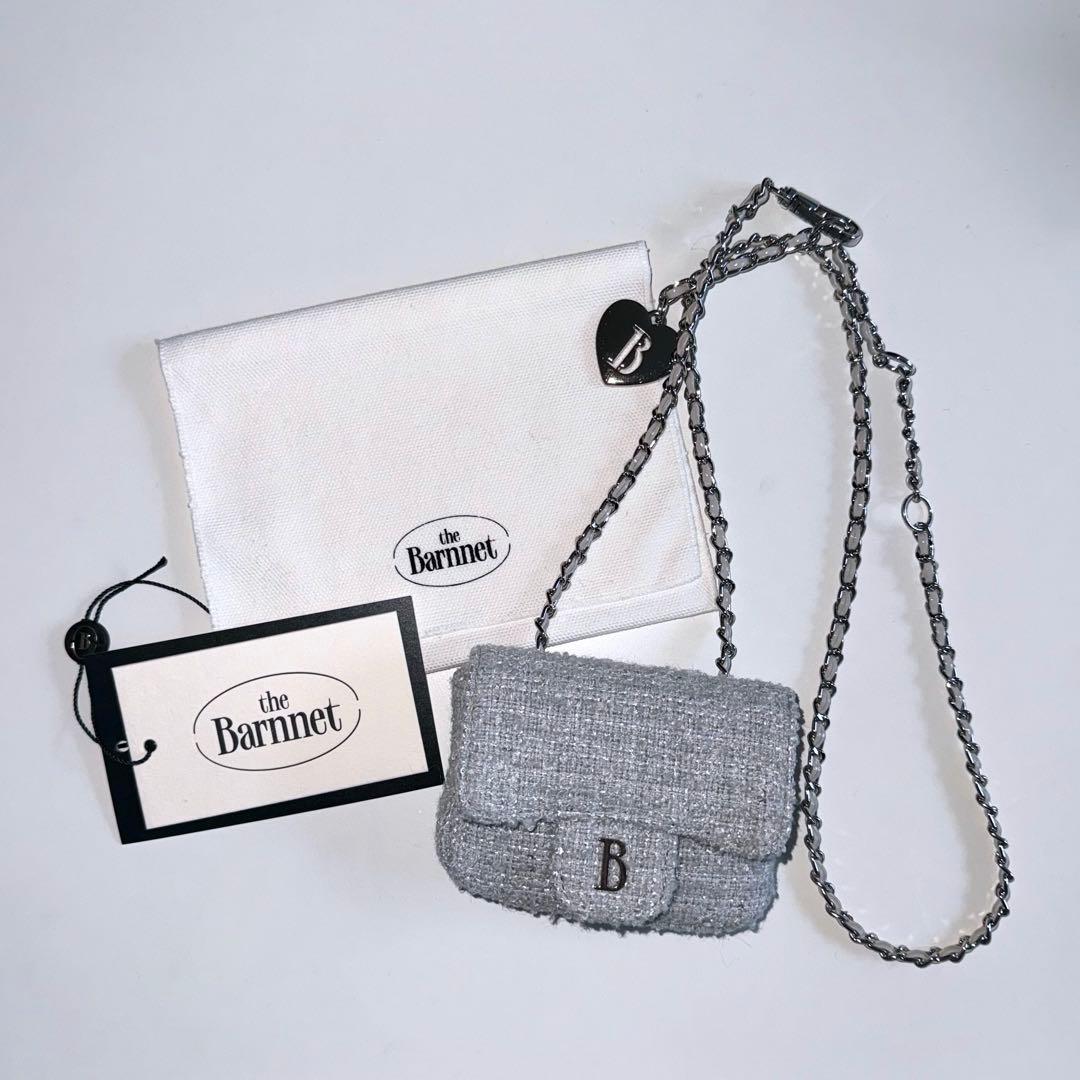the Barnnet ツイードチェーンミニバッグ バーネット ショルダーバッグ